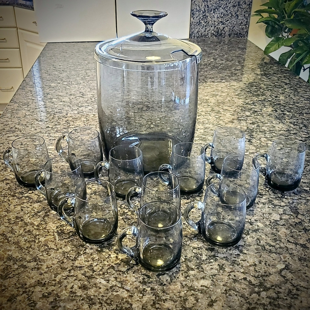 FINE GLASSWARE SET 14PC